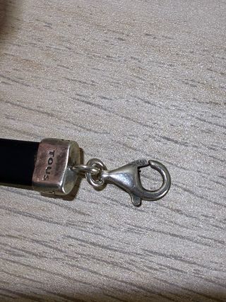 Pulsera Tous Negra y Plateada
