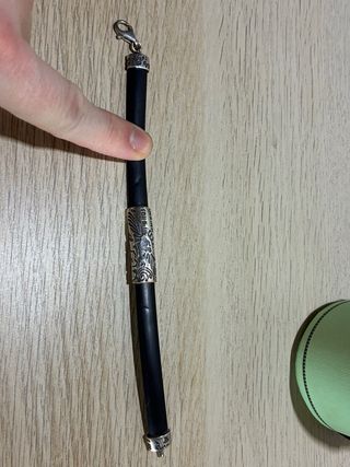 Pulsera Tous Negra y Plateada