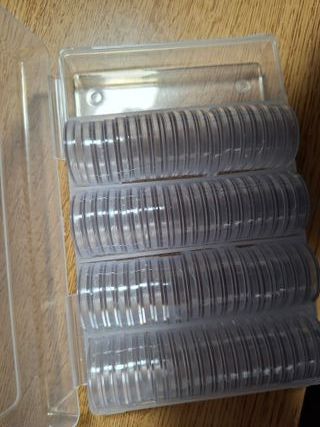 Cápsulas para monedas hasta 2€