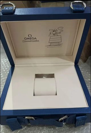 Caja Maletín Omega Speedmaster Snoopy