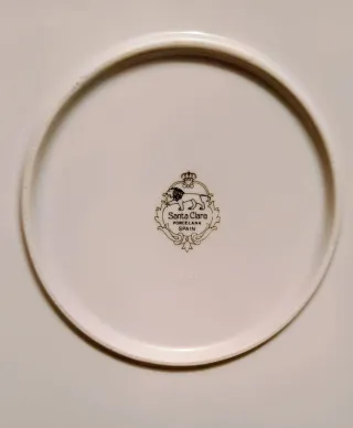 Sopera Santa Clara Porcelana Flores Rosas