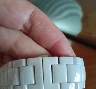 Orologio Mario Mossa donna bianco e argento