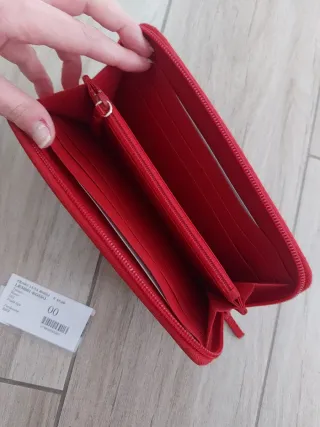 Portafoglio Luna Rossa Nuovo con Cartellino