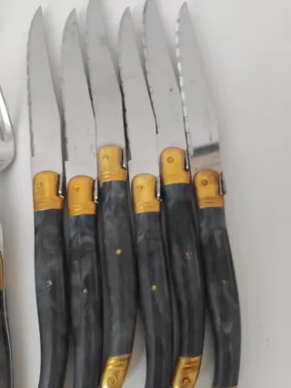 Cubertería Laguiole 6 pax