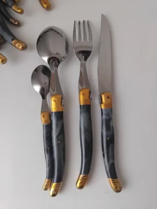 Cubertería Laguiole 6 pax