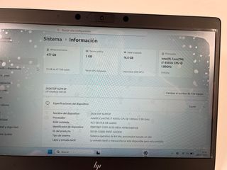 Portátil HP EliteBook 840 G6 i7