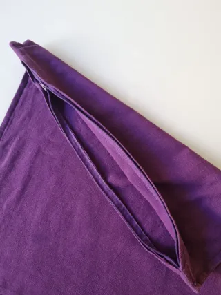 Fodera cuscino 45x45 viola