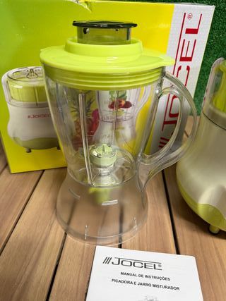 PICADORA ELÉCTRICA JOCEL CH-7103A, JARRO MISTURADOR 1 LITRO , 750 W