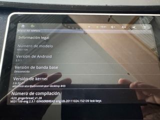 Tablet Szenio 1106 Android 2.3.1 y Modem USB 3G