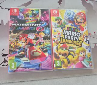 Mario Party Jamboree PRECINTADO + Mario Kart 8