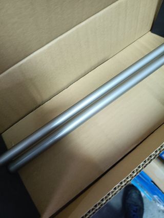 Amazon Basics - Asta per tende decorativa 122-218cm