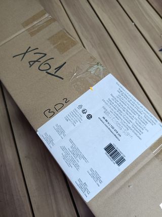 Amazon Basics - Asta per tende decorativa 122-218cm