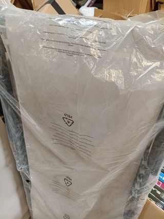 Tumbona plegable Pliante, aluminio gris antracita 100x79x58