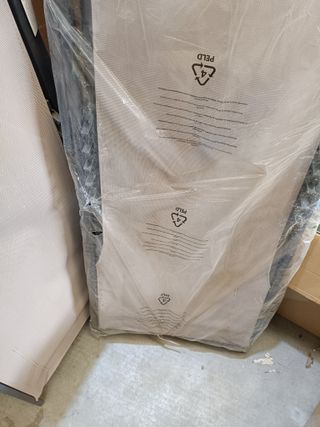 Tumbona plegable Pliante, aluminio gris antracita 100x79x58