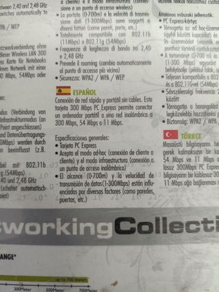 Tarjeta de expansión de WiFi para portátiles