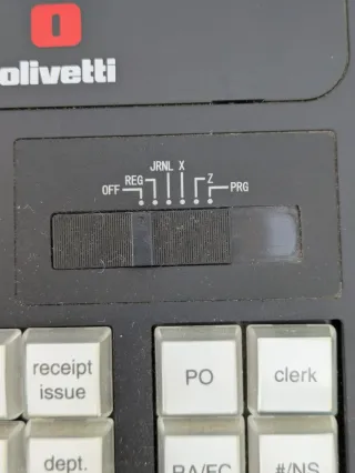 Caja Registradora Olivetti ECR 7790