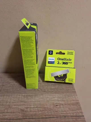 Philips OneBlade Máquina + 2 Recambios 360