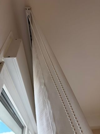 Tende in tessuto tipo lino, nuove