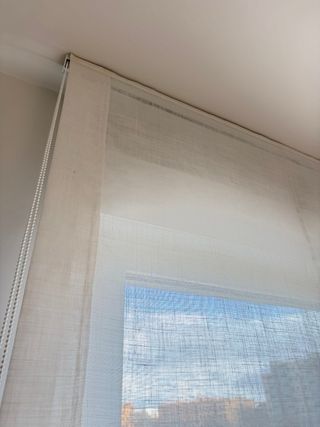 Tende in tessuto tipo lino, nuove