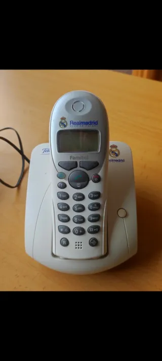 Teléfono Inalámbrico Famtel Real Madrid