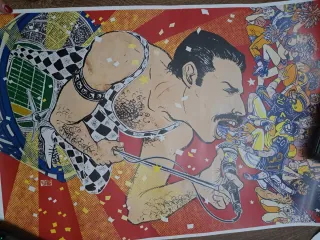 Poster Queen Freddie Mercury
