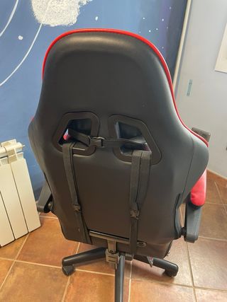 Silla Gaming Negra y Roja