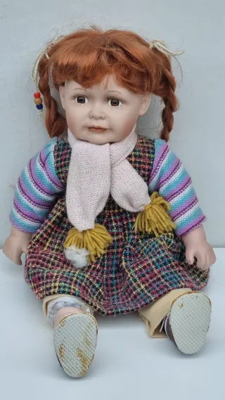 Lotto Bambole Ceramica Vintage per Restauro