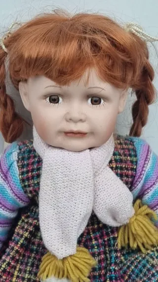 Lotto Bambole Ceramica Vintage per Restauro