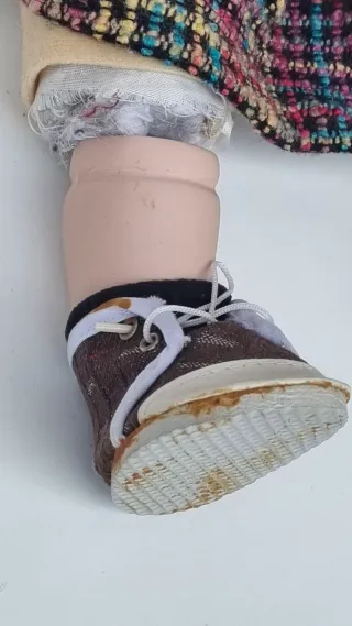 Lotto Bambole Ceramica Vintage per Restauro