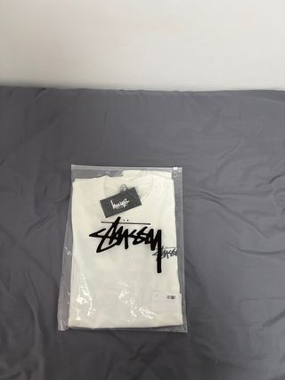 Camiseta Stussy x Nike Blanca Hombre