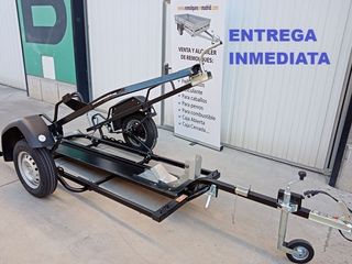 NUEVO: Remolque portamotos Ikram basculante