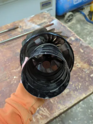 Sombrero para chimenea negro