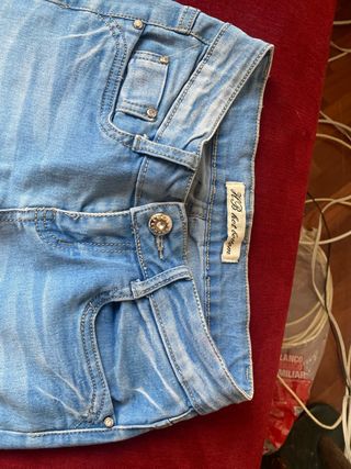 Pantalones vaqueros tiro bajo