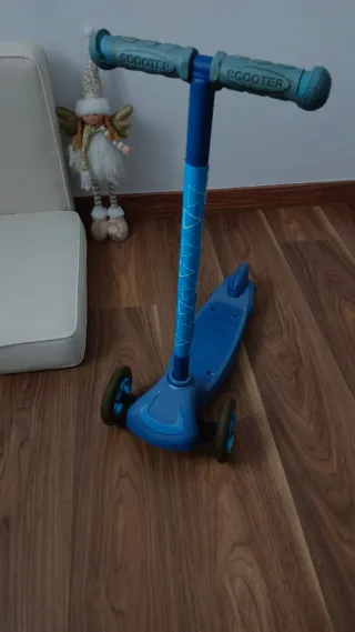 Patinete 3 Ruedas Infantil Azul