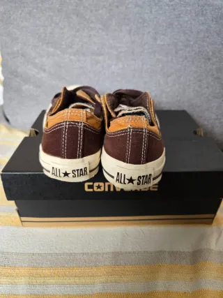 Converse All Star Doble Lengüeta Marrones