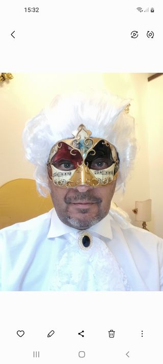 Disfraz Veneciano Época Lujo Auténtico completo