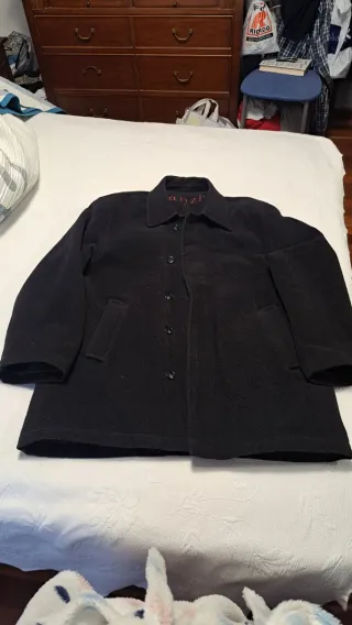 Anzi Chaquetón Lana Negro Talla XL