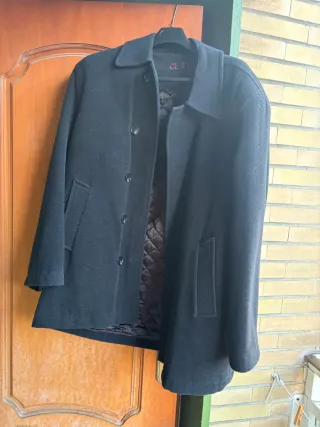 Anzi Chaquetón Lana Negro Talla XL