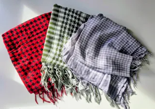 Sciarpe palestinesi Kufiya