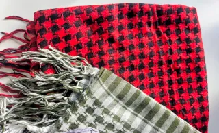 Sciarpe palestinesi Kufiya