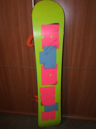 Tabla Snowboard+Fijaciones Burton.