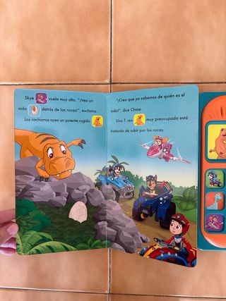 Libro infantil musical Paw Patrol Una aventura con