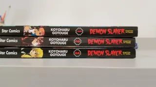 Fumetti Demon Slayer 1 2 3 in ottime condizioni