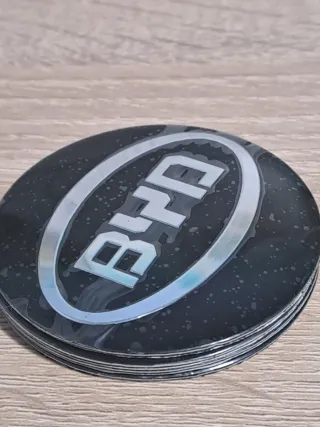 4 Tapas Emblema BYD para Llantas