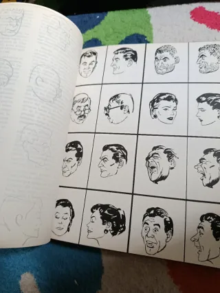 Curso dibujante de cómics afha años 70