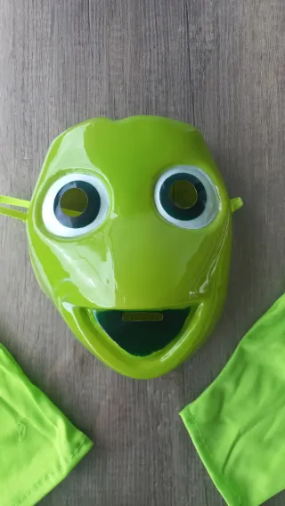 Disfraz adulto alien rana bailarina