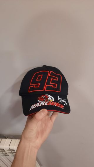 Gorra Marc Márquez 93 Negra y NY Y2K béisbol.