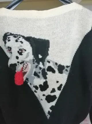 Maglia KRIZIA vintage tg 44 cane dalmata