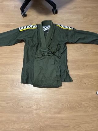Kimono Buddha Jitsu Brasileño Verde