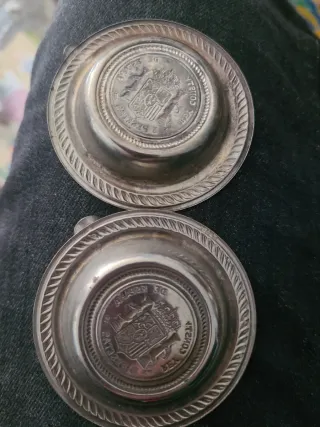 Lote 2 Ceniceros Vintage 5 Pesetas